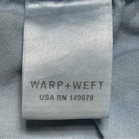 WARP + WEFT Jeans Mens 40 x 30 ORD Chicago Straight Regular Wash Stretch Denim - Picture 5 of 7